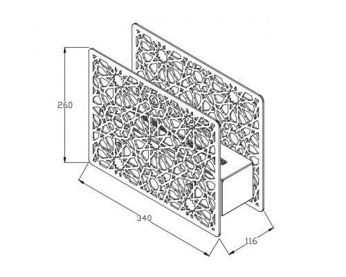 Биокамин Silver Smith JOKER