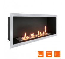 Биокамин встраиваемый SteelHeat LEADER-SH 700 Small