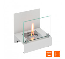 Настольный биокамин SteelHeat ERIKA белый