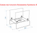 Биокамин настольный Lux Fire Арлекино S (черный)