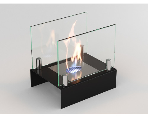 Биокамин настольный Lux Fire Арлекино S (черный)