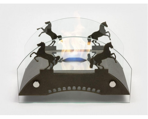 Биокамин настольный Lux Fire Графский мост М (бронза)