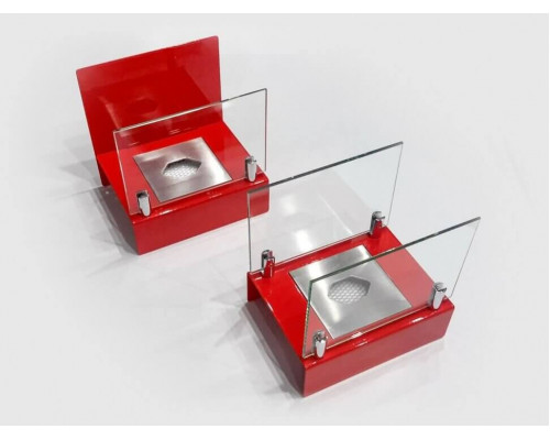 Биокамин настольный Lux Fire Арлекино S (красный)