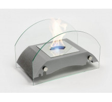 Биокамин настольный Lux Fire Мост S (серебро)