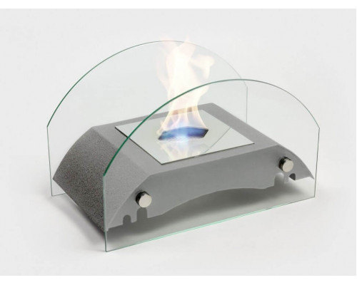 Биокамин настольный Lux Fire Мост S (серебро)