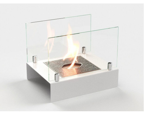 Биокамин настольный Lux Fire Арлекино М (белый)