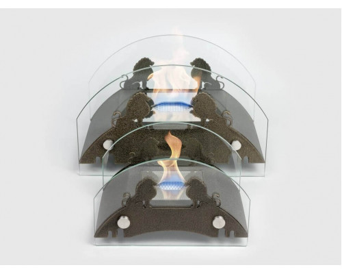 Биокамин Lux Fire Царский мост М бронза