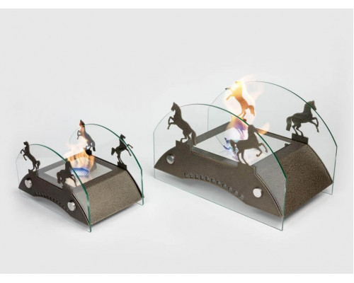 Биокамин настольный Lux Fire Графский мост S (бронза)