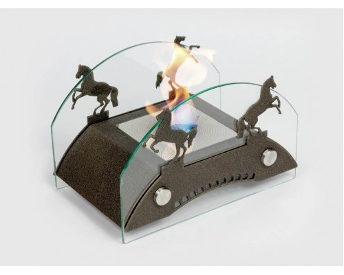 Биокамин настольный Lux Fire Графский мост S (бронза)