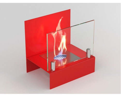 Биокамин настольный Lux Fire Афиша S (красный)