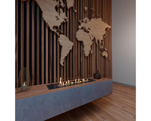 Биокамин встраиваемый в тумбу Steelheat Stand 800