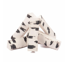 Керамические дрова для биокамина SteelHeat березовые четверики 5 шт