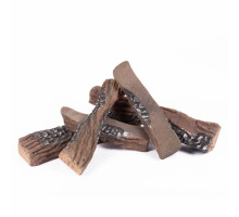 Керамические дрова для биокамина SteelHeat Большой костер (5 шт)