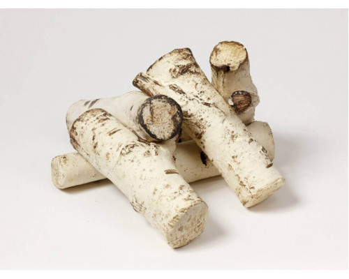 Набор керамических дров Lux Fire Березовый шалаш