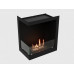 Встроенный биокамин Lux Fire Угловой 555 М (левый угол)