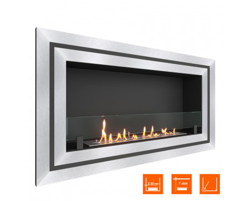 Биокамин встраиваемый SteelHeat GRAND-D 1200