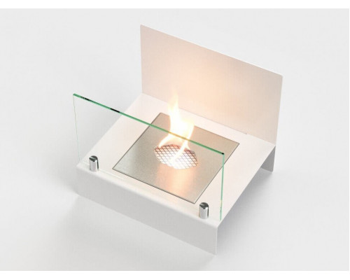 Биокамин настольный Lux Fire Афиша М (белый)