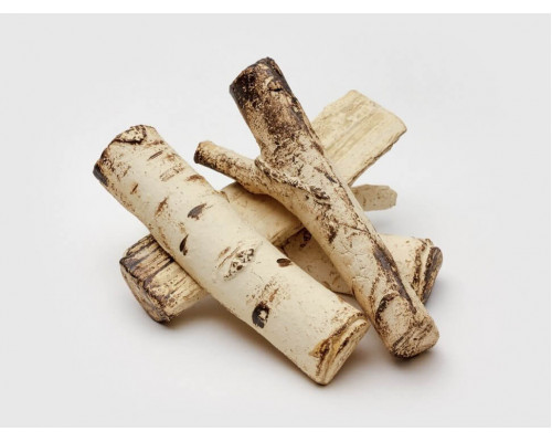 Набор керамических дров Lux Fire Березовые плахи