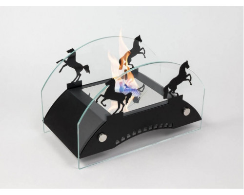 Биокамин настольный Lux Fire Графский мост М (черный)