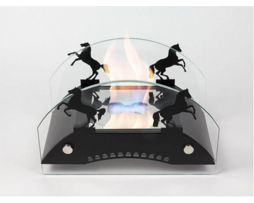 Биокамин настольный Lux Fire Графский мост М (черный)