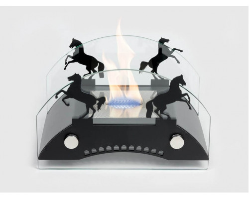 Биокамин настольный Lux Fire Графский мост S (черный)