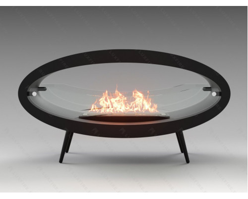 Напольный биокамин Lux Fire Эллипс 1200