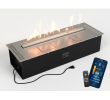 Автоматический биокамин Lux Fire Smart Flame 800 RC INOX