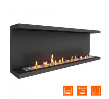 Биокамин фронтальный SteelHeat Leader 1400