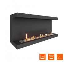 Биокамин фронтальный SteelHeat ONE 1200